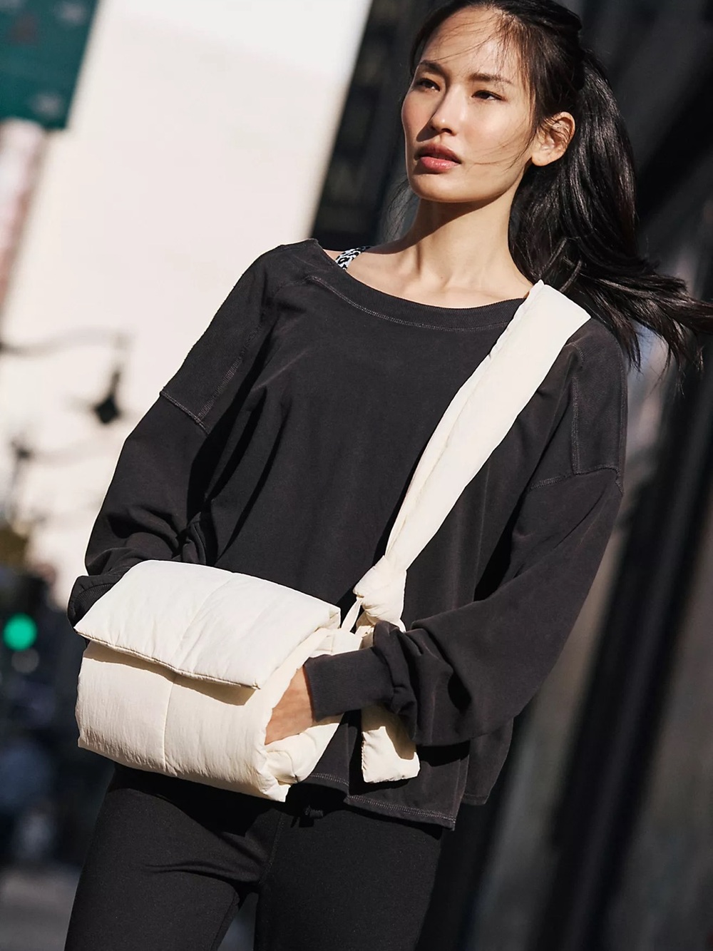 Free people Puffy Muff Crossbody